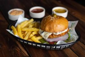 Spicy Paneer Burger