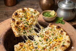 Cheese Chilly Naan