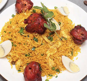Chicken Tikka Kepsa Rice [serves 4] [2100 ml]