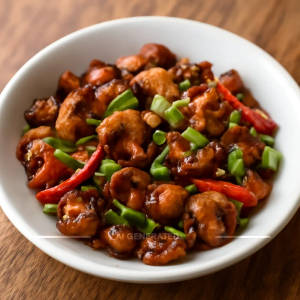 Mushroom Chilli (dry)