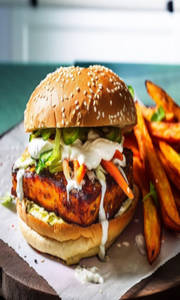 Paneer Steak Burger