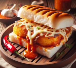 Grilled Classic Vada Pav (1Pc)
