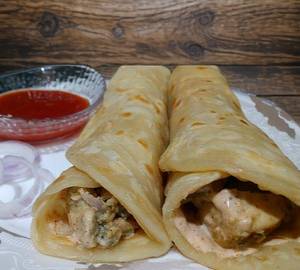 Malai Chicken Roll