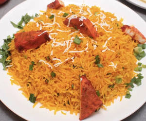 Paneer Tikka Kepsa Rice [serves 4] [2100 ml]