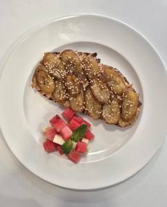 Peanut Butter And Banana Toast