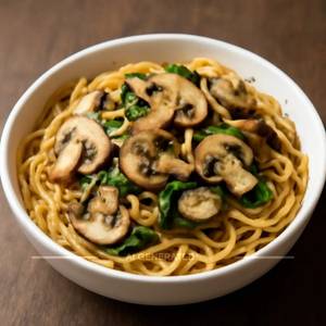 Mushroom Noodles