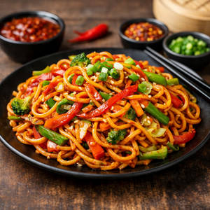 Veg Schezwan Noodles