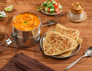 Ghar Ka Butter Chicken - PARATHA Meal