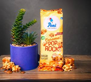 Caramel poprocks candy