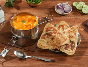 Ghar Ka Butter Paneer - PARATHA Meal