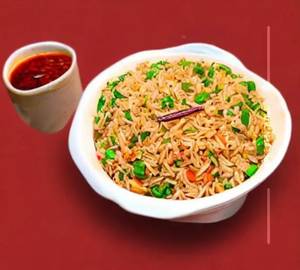 Triple Schezwan Fried Rice Veg