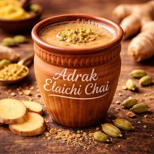 Adrak And Elaichi Chai [270 Ml, Serves 3]