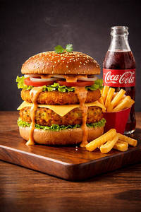 The Grand Double Cheeseburger Meal