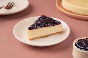 Blueberry Cheese Cake Slice
