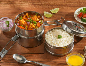 Mix Veg Sabji - RICE Meal
