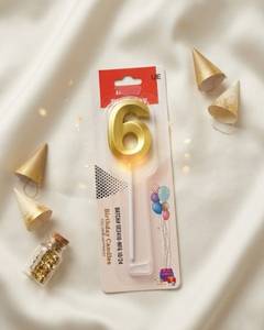 Golden Number Candle 6
