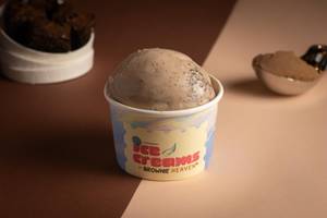 Milo Brownie Ice Cream