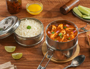 Mushroom Masala - RICE Meal