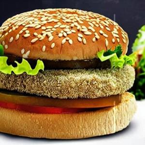 Veg Kurkure Burger 