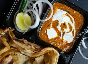 Paneer Butter Masala Meal(roti 2pcs)