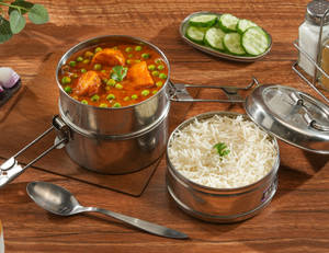 Aloo Matar - RICE Meal