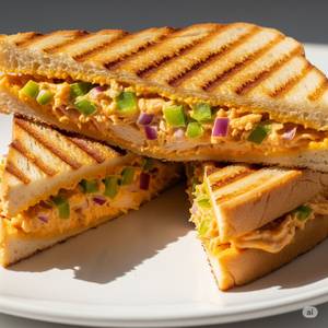 Sev Onion Sandwich