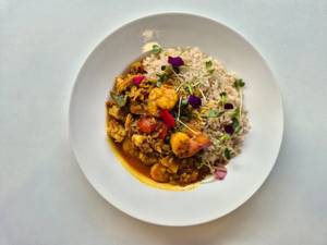 Brazillian Seafood Rice Bowl