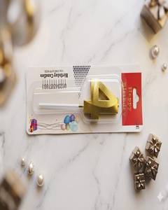 Golden Number Candle 4