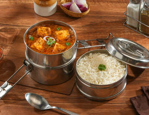 Paneer Tikka Curry - RICE Meal