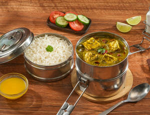 Palak Paneer - RICE Meal