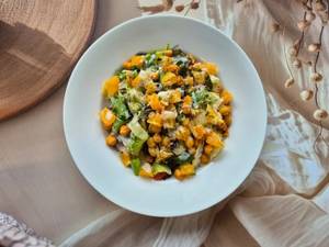 Citrus Chickpea Salad Chicken