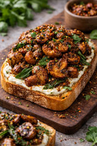 Ghee Roast Mushroom Sandwich