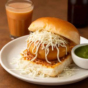 Cheese Vada Pav