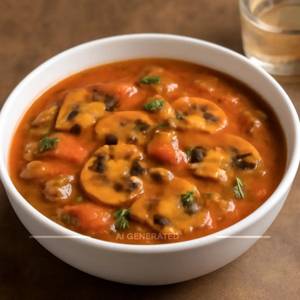 Mushroom Tomato Curry