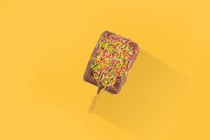 Milk Rainbow Waffle