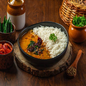 Dal Tadka Rice Bowl