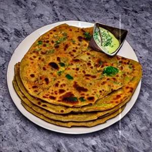 Stuffed Amritsari Aloo Pyaz Paratha