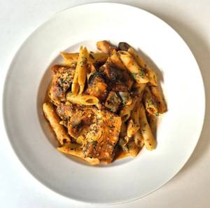 Chicken Cacciatore With Wholewheat Pasta