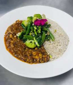 Black Eye Pea And Mixed Lentil Stew