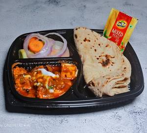 Simple Paratha Thali