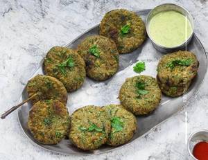 Hara Bhara Kebab (fried)