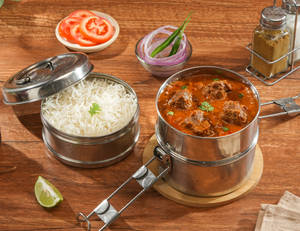 Mutton Curry - RICE Meal