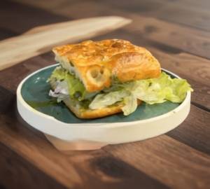 Focaccia Veg Sandwich