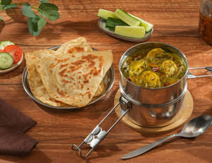 Aloo Palak - PARATHA Meal