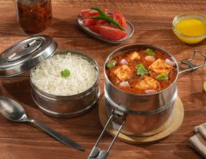 Mom's Special Paneer - RICE Meal