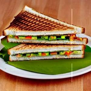 Veg Club Salad Sandwich