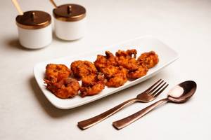 Golden Fried Prawns