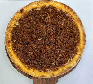 Nadan Beef Fry Pizza