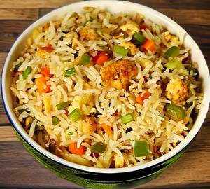 Chicken Garlic Frice Rice