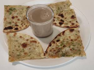 Aloo Paratha With Bournvita